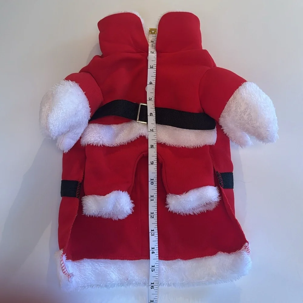 NWOT Santa Clause Christmas Pet Costume & Hat